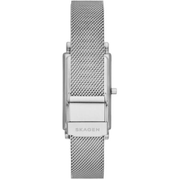 Rectangular Case Watch with Stainless Steel Bracelet, Mesh or Leather Band main image 5